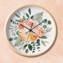 Search for peach clocks Rustic