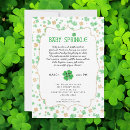 Search for irish invitations green
