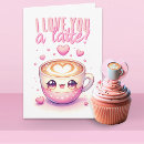 Search for latte valentines day cards Coffee