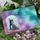Search for purple silver save the dates Modern