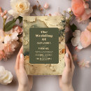 Search for watercolor map wedding invitations Modern