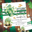 Search for irish seasonal invitations Clover