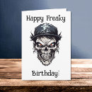 Search for goth birthday cards Zombie