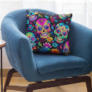 Search for sugar skull cushions Dia de los muertos