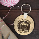 Search for wood key rings Family cabin