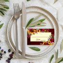 Search for fall place cards Floral