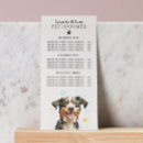 Search for services rack cards Pet grooming
