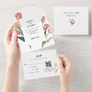 Search for tulip wedding invitations Typography