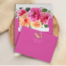 Search for hot pink envelopes Floral