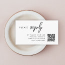 Search for rsvp wedding enclosure cards Qr code