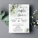 Search for eucalyptus couples shower invitations Dusty green watercolor