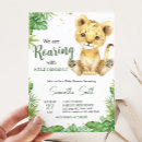 Search for lion invitations Boy