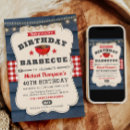 Search for bbq 40th birthday invitations Summer