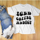 Search for iced coffee tshirts Retro