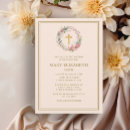 Search for classic christening invitations Floral