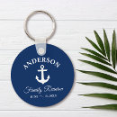Search for nautical key rings navy blue