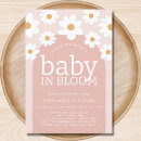 Search for in bloom baby girl shower invitations Boho