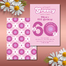 Search for groovy 60th birthday invitations For her