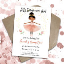 Search for ballerina 1st birthday invitations Ballet