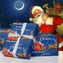 Search for santas sleigh wrapping paper Merry christmas