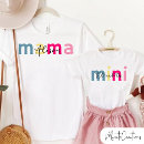 Search for classic mini baby clothes Typography