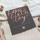 Search for rose gold birthday cards Glamourous