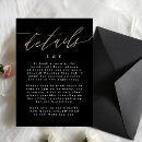 Search for black and gold reception invitations Bride