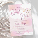 Search for cloud baby girl shower invitations Sky