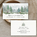 Search for mountain business cards Forest