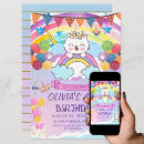 Search for unicorn cat invitations Colourful