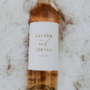 Search for wedding wine labels Calligraphy script