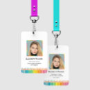 Search for preschool id badges Colourful