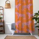 Search for pink shower curtains animal