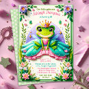 Search for frog birthday invitations Princess