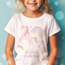 Search for pastel rainbow tshirts Unicorn birthday