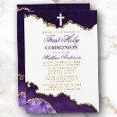 Search for purple marble invitations Purple and gold