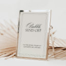 Search for bubble send off signs Elegant