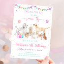 Search for dog invitations girl birthday