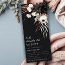 Search for goth bridal shower invitations Modern elegant