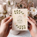 Search for botanical birthday invitations Green