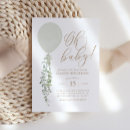 Search for eucalyptus baby shower invitations Watercolor