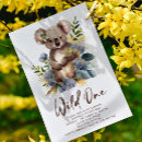 Search for koala invitations Boy