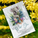 Search for koala invitations Girl