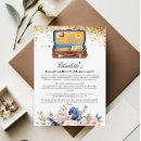 Search for love is a journey invitations Watercolor