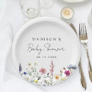 Search for botanical paper plates Baby in bloom