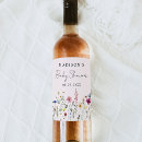 Search for baby shower wine labels Boho chic
