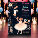 Search for ballet 1st birthday invitations Princess