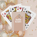 Search for baby shower playing cards Modern