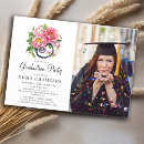 Search for nursing graduation invitations Floral