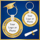 Search for school text key rings Blue